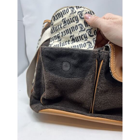 Vintage Juicy Baby Diaper Bag Couture Baby Velour Y2K - Picture 13 of 15